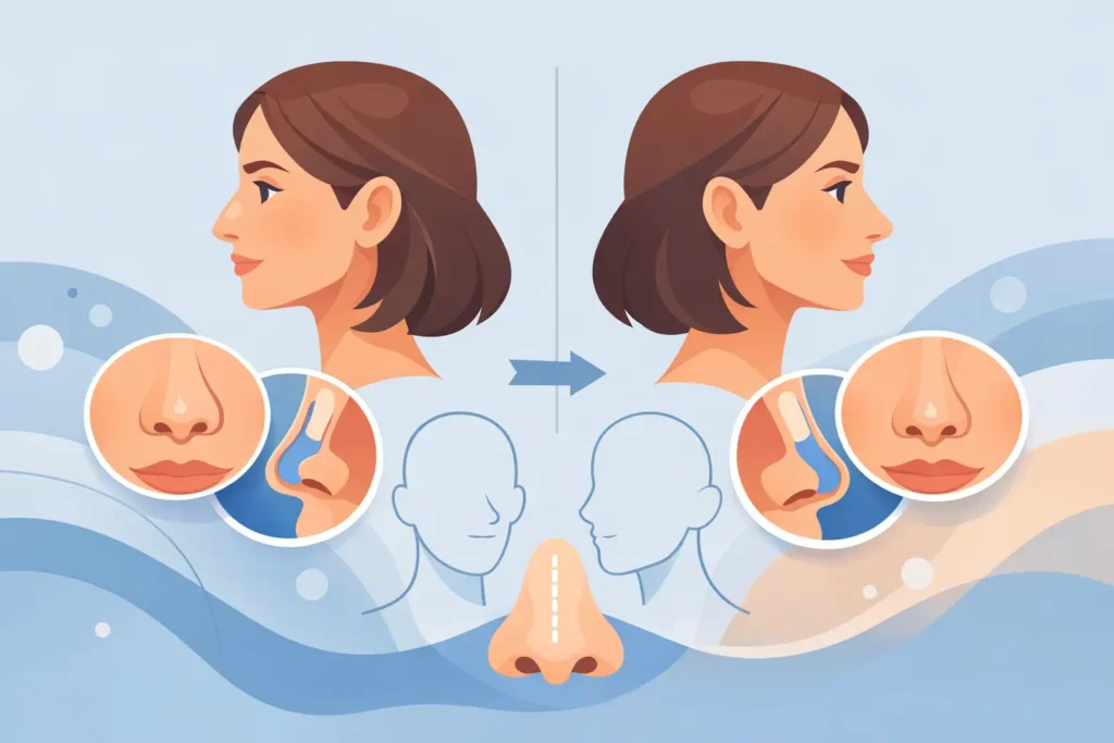Rhinoplasty Before After Examples Explained